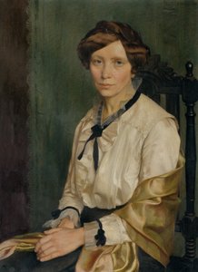 De vrouw van de kunstenaar