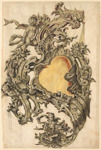 Cartouche met Putti