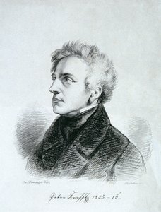 De Schilder Johann Peter Krafft door Franz Xaver Stöber
