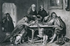 De kloostersoep door Franz Xaver Stöber