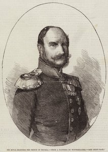 Zijne Koninklijke Hoogheid de Prins van Pruisen door Franz Xaver Winterhalter
