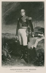 Horace Francois Bastien Sebastiani de La Porta door Franz Xaver Winterhalter