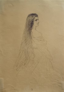 Keizerin Elisabeth van Oostenrijk door Franz Xaver Winterhalter