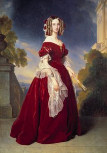 Portret van Louise Marie Therese Charlotte Isabelle d
