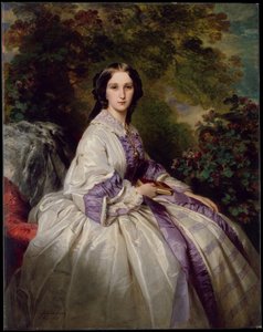 Portret van gravin Maria Ivanovna Lamsdorf, née Beck, 1859