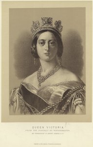 Portret van Koningin Victoria door Franz Xaver Winterhalter