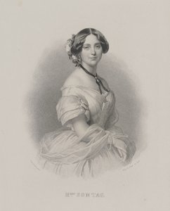 Portret van de operazangeres Henriette Sontag 1806-1854, c. 1850