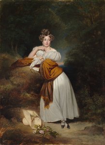 Sophie Guillemette, Groothertogin van Baden (1801-1865) door Franz Xaver Winterhalter