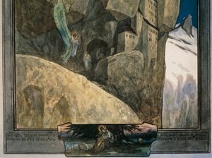 Oostenrijk, Wenen, Illustratie van Dante Alighieri