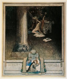 Oostenrijk, Wenen, Illustratie van Dante Alighieri