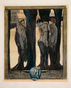 Oostenrijk, Wenen, Illustratie van Dante Alighieri