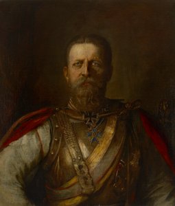 Kroonprins Frederik Willem, later Frederik III, Duitse Keizer en Koning van Pruisen