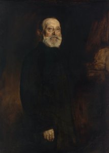 Rudolf Virchow door Franz von Lenbach