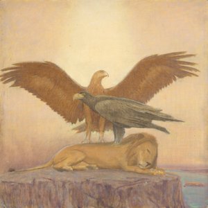Dierstudie door Franz von Matsch