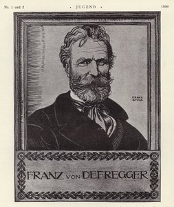 Franz von Defregger, Oostenrijkse kunstenaar