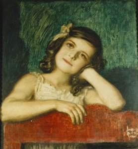 Portret van Mary, de Dochter van de Kunstenaar