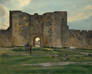 Porte de la Reine bij Aigues-Mortes, 1867