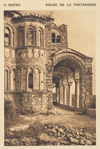 Mistra. Eglise de la Pantanassia