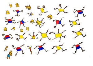 Ruimte-invasie door Fred Bugs
