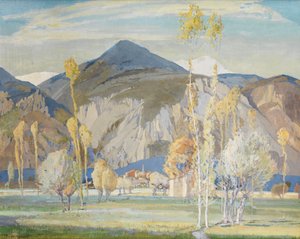 De Maritieme Alpen, nabij Alassio door Freda Marston