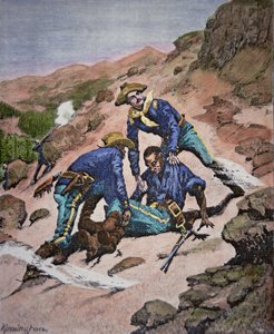 De Redding van Korporaal Scott tijdens de Geronimo-campagne van 1886