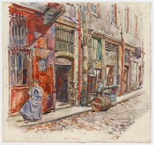 Ingang trap A van Le Marché des Enfants-Rouges