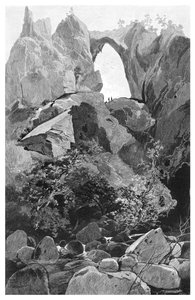 Carlotta Boog, Jenolan Grotten, New South Wales, Australië, 1886