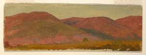 Herfstlandschap, Hudson Valley door Frederic Edwin Church