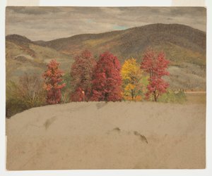 Herfstlandschap in New England