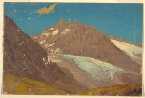 Beierse of Zwitserse Alpen door Frederic Edwin Church