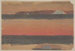 Kaap Sint-Jan, Newfoundland door Frederic Edwin Church