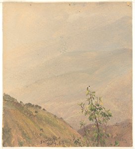 Verre heuvels, Jamaica door Frederic Edwin Church