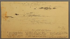 Tekening, Landschapsschets, Hudson Valley, New York, 30 juni 1866 door Frederic Edwin Church