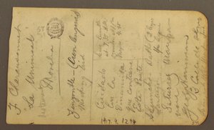 Tekening, Berglandschap; Verso: Opschriften, 1885 door Frederic Edwin Church
