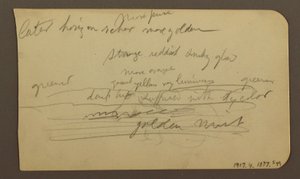 Tekening, Bergketens, Cuautla, Kerk; Verso: hurkend paard, landschapsnotities, februari 1885 door Frederic Edwin Church