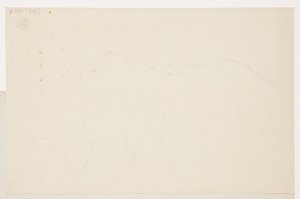 Tekening, Mt. Katadhin, Maine, 1870-78 door Frederic Edwin Church