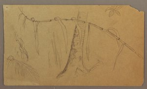 Tekening, Zeegezicht, 1865 door Frederic Edwin Church