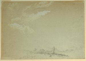 Tekening, Schetsen, Bloxburgh, Jamaica, 1865 door Frederic Edwin Church
