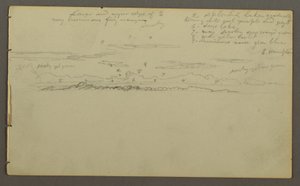 Tekening, Luchtstudie, mogelijk 1857-58 door Frederic Edwin Church