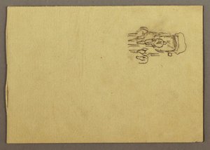 Tekening, toneelkoets, mogelijk 1868-69 door Frederic Edwin Church