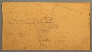 Tekening, Stoomboot, luchtstudie, 30 juni 1866 door Frederic Edwin Church