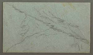 Tekening, Tauernpieken, De K nigss, juli 1868 door Frederic Edwin Church
