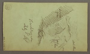 Tekening, Torens, Daken, Spicket, Dak, juli 1868