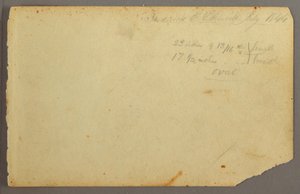 Tekening, Boslandschap, 1844 door Frederic Edwin Church