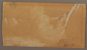 Grootste deel van Horseshoe Falls, gezien vanaf de Canadese kant van de Niagara-rivier door Frederic Edwin Church