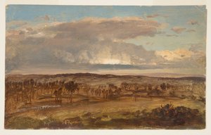 Hudsonvallei door Frederic Edwin Church