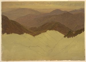 Landschap door Frederic Edwin Church