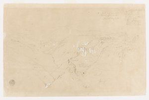 Landschap met de berg Purese, Colombia door Frederic Edwin Church