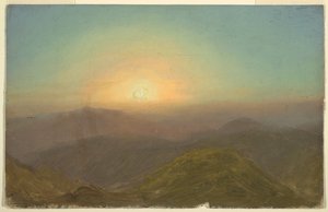 Ochtendlandschap door Frederic Edwin Church