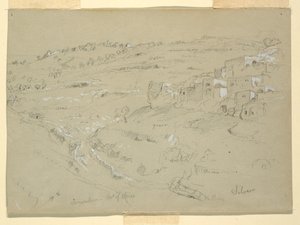 Olijfberg, Bethanië, Siloam en Jeruzalem, Palestina [Bethanië en Silwan, Oost-Jeruzalem, en Jeruzalem, Israël]